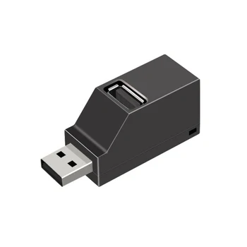 Belaidžio 3 in 1 USB 3.0 HUB Adapteris Extender Mini Splitter, 3 Langelyje Uostai Nešiojamąjį kompiuterį 