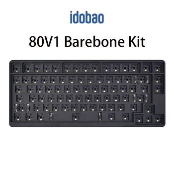 idobao ID80V1 Mechaninė Klaviatūra, Juoda Custom 