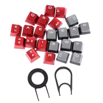 Keycaps dėl Piratų Laivas Mechaninė klaviatūra, Mechaninė Klaviatūra K70RGB Originalus Keycap Juoda Raudona
