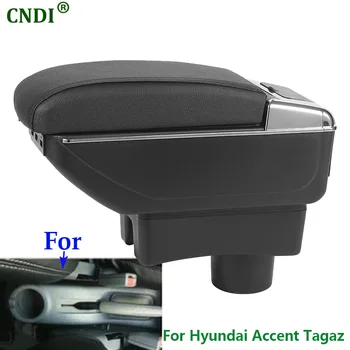 Už Hyundai Accent Tagaz Atrama, Skirta Hyundai Accent Automobilio Sėdynėje lauke Interjero Detalių interjero detalių Laikymo dėžutė Automobilių Reikmenys
