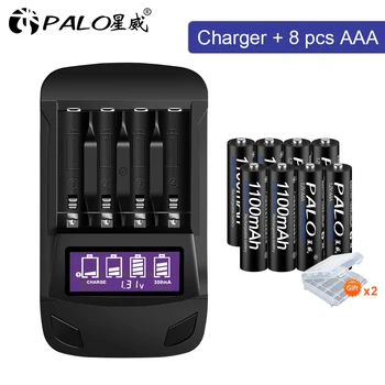 1.2 V AAA akumuliatorius AAA NiMH 3A iš Anksto įkrauti Bateria žemas savęs išleidimo aaa Baterijas+ 