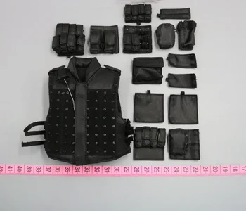 1/6 D32 PADARĖ MA1003 MUMS LAPD SWAT Vest&Krūtinės Kabo Modelį, 12