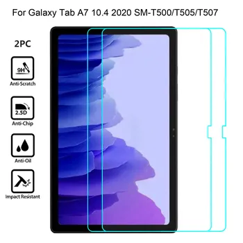 10.4 Grūdintas SMT500/T505/T507 Stiklo Ekranas A7 2VNT Tab Galaxy Raštas compitable ipad/tablet screen protector