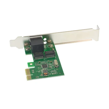 1000Mbps Gigabit Ethernet Adapter PCI-E Tinklo plokštė 10/100/1000M RJ-45 RJ45 LAN Adapteris Keitiklis, Tinklo Valdytojas