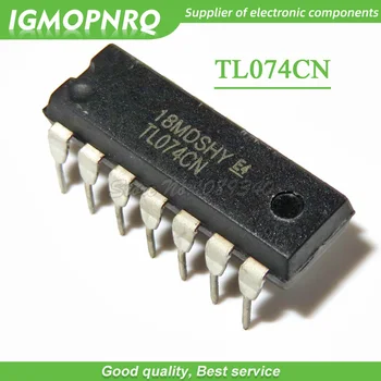 100vnt TL074CN TL074 CINKAVIMAS-14 operational Amplifiers - Op-Amps JFET Įvesties Mažai Triukšmo naujas originalus