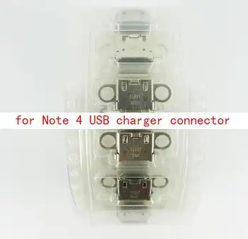 10VNT/DAUG, Originalus naujas Samsung Galaxy Note4 N910F N910G N910 N9100 N910A USB įkroviklis įkrovimo jungtis prievado prijunkite dock