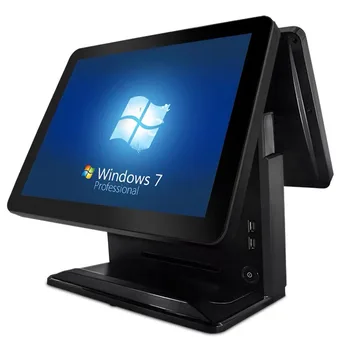 15inch 15.6 colių go all in one touch screen POS terminalo PC 