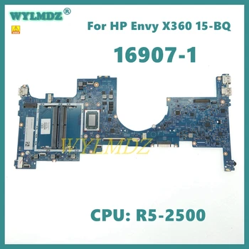 16907-1 CPU:R5-2500U Sąsiuvinis Mainboard HP Envy X360 15-BQ Nešiojamas Plokštė 935101-601 100% Testuotas OK Nemokamas Pristatymas Panaudota
