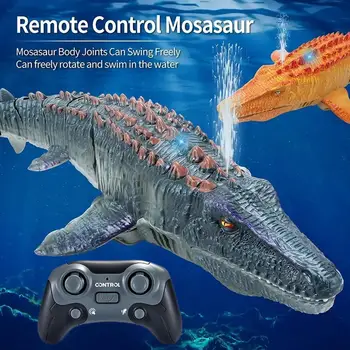 2.4 G Modeliavimas Nuotolinio Valdymo Elektros Dinozaurų Žaislas Žaislas Mosasaur Belaidžio Vaikų Berniukas Purškimo Dovana Vandens H5D4