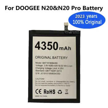2023 Metų Nauji 100% Originalus Baterijos BAT1919084350 4350mAh už DOOGEE N20 N20Pro N20 Pro Mobiliojo Telefono Bateria + Sekimo numerį