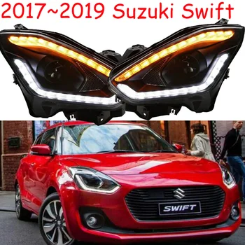 2vnt Bamperis lempos Suzuki swift priekinis žibintas 2017~2019y automobilių reikmenys žibintas DRL, swift užpakalinis žibintas Veikia žibintai, Rūko žibintai