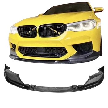 3D Stiliaus Anglies Pluošto Priekinis Lip BMW F90 M5 M Igs Bamperis Splitter