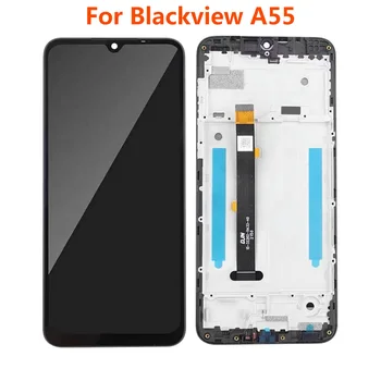 6.5 Colių Blackview A55 LCD Ekranas Jutiklinis Ekranas skaitmeninis keitiklis komplektuojami Su Rėmo Pakeitimas, Remontas, Dalys