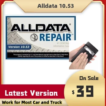 AllData Auto Remonto Programinės įrangos Visi duomenys 10.53 Automobilių ir Sunkvežimių 750 gb HDD Tech Support Nuotoliniu būdu Ferramentas Automotiva Duomenys