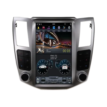Android 9.0 Tesla Stil für Lexus RX 2004 2007 Automobilio GPS Navigacijos Auto Radijas Stereo Carplay Carplay Multimedia Player Galvos Vienetas