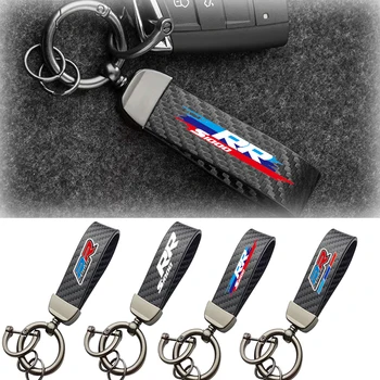 Anglies Pluošto Premium Keychain Pritaikymas BMW S1000R S1000RR S1000 RR Priedai