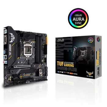 ASUS TUF ŽAIDIMŲ B460M-PLIUS mATX Intel B460 DDR4 , SATA 6 Gb / s, USB 3.2 Pr 1 128G LGA 1200 CPU Plokštė