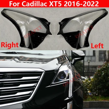 Auto Automobilis Cadillac XT5 2016-2022 Priekinių Žibintų Padengti Stiklo Žibintai Skaidrūs Umbra Lempos Korpuso Objektyvas