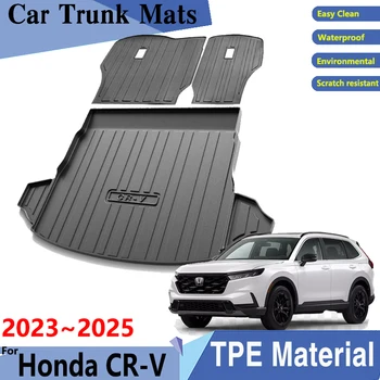 Automobilio bagažo skyriaus Kilimėliai Honda CR-V CRV Vėjas 5seats RS MK6 2023 2024 2025 Automobilių Easy Clean Galinio Krovinių Dėklas šildomos Galinės Pagalvėlės Priedai