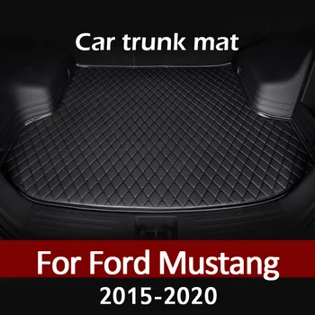 Automobilio bagažo skyriaus kilimėlis Ford Mustang 2015 2016 2017 2018 2019 2020 linijinių krovinių kilimų interjero aksesuarų dangtis