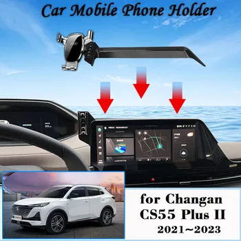 Automobilio, Mobiliojo Telefono Laikiklis, skirtas Changan CS55 Plus II 2021~2023 Oro Angos mobiliųjų Telefonų Laikiklis Auto Išmaniojo telefono Stovas Gravity Priedai