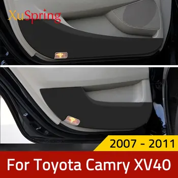 Automobilių Durų Anti-kick Kilimėlis Toyota Camry 2006-2011 XV40 Kūno Pusėje Padengti Apsaugine atsparus Dulkėms Lipdukai Stilius