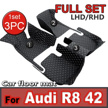 Automobilių Kilimėliai Accessorise Audi R8 42 2007 M. 2008 M. 2009 M. 2010 M.~2015 Kilimai Skydas Premium Custom Anti-slydimo Kilimėliai Apsaugos Padas