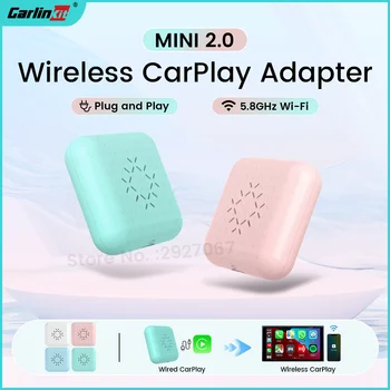 CarlinKit Belaidžio CarPlay Adapteris Mini 2 Automobilių Žaisti Lauke Wi-fi