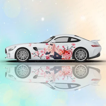 Chika Fujiwara Anime Kaguya-sama: Meilė Yra Karas, Automobilių Kėbulo Lipdukų Anime Itasha Automobilio Pusėje Lipdukas Lipdukas Automobilių Kėbulo Lipdukas