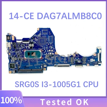 DAG7ALMB8C0 Su SRG0S I3-1005G1 CPU Aukštos Kokybės Mainboard HP Pavilion 14-CE TPN-Q207 Nešiojamas Plokštė 100%Visiškai Išbandytas GERAI