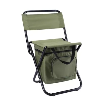Daugiafunkcinis Lankstymo Kempingas Ultralight Kėdė su Nešiojamų Termostatiniai Laikymo Maišelis Kišenės Kelionės Žvejybos Sėdynės Atrama
