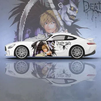 Death Note Anime Automobilių Kėbulo Lipdukas Itasha Vinilo Automobilių Pusėje Lipdukas Lipdukas Įstaiga Aplinkosaugos ¾enklelis Automobilių Dekoro Lipduko Automobilio Apsauginės Plėvelės