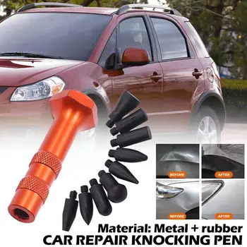 Dent Repair Bakstelėkite Žemyn Su Guminiais Patarimai, kaip Automobilių Dent Repair, Remonto Bakstelėkite Su Patarimais Šalinimo Įrankiai Pen 9 Metalo, Gumos Žemyn Galvomis, Bulg C5U0