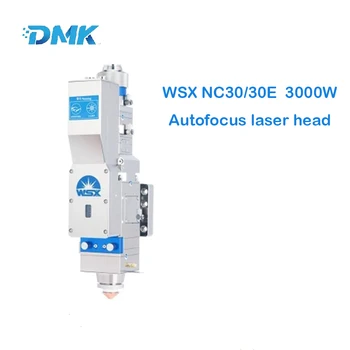 DMK WSX Automatinio Fokusavimo Plokštumos Lazerio Pjovimo Galvos NC30A 3000W Pluošto