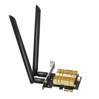 EDUP Didelės spartos WiFi 6E AX210 PCI-E Adapterį Tinklo plokštė AX210NGW LAN kortelės wifi6 skaičiuoklė