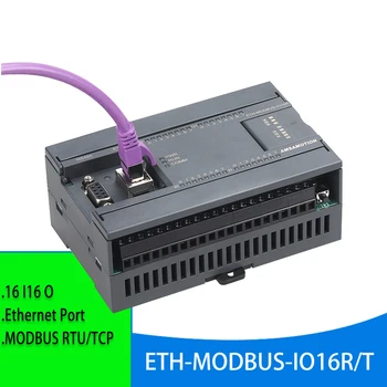 ETH-MODBUS-IO16R ETH-MODBUS-IO16T Modbus Konvertuoti Ethernet Modulis 16 Įvesties 16 Produkcija Paramos S7 Protokolas