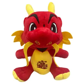 Gyvūnų Dragon Plushie Žaislas Pliušinis Gyvūnų Kimštiniai Žaislai, Patogus Dragon Pliušinis Už Džiugu Patirtis Iškamša Formos Lėlės