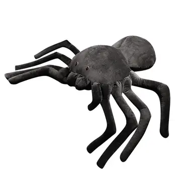 Helovinas Voras Pliušinis Giant Spider Pagalvę Pliušinis Lėlės Žaislas Flippy Voras Helovinas Šalis Naudai Priglausti Dovanos Gyvūnų Lėlės, Žaislai