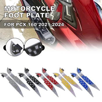Honda PCX125 PCX160 PCX 125 PCX 160 2021 Motociklo Kojoms Pėdų Poilsio Trinkelėmis Pedalo Pakoja Plokštė Footpad Žingsnis Priedai