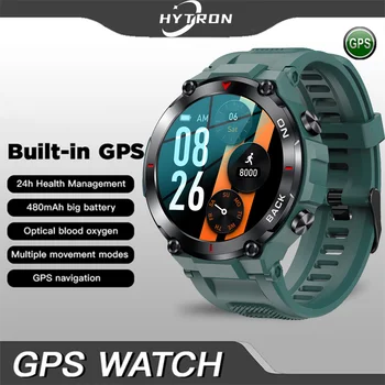 HYTRON GPS Smart Žiūrėti Lauko Sporto Fitneso Apyrankė Super Ilgas Laukimo Laikrodžiai Sveikatos Stebėsenos Seklys atsparus Vandeniui Smartwatch
