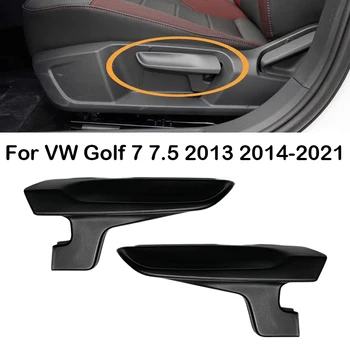 Kairėn, Dešinėn Automobilio Priekyje, Juoda, Sėdynės Aukštį Nustatykite Lygį Rankena VW Golf 7 7.5 2013 m. 2014 m. 2015 m. 2016 2017-2021 5G0882251 5G0882252