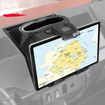 KEMIMOTO UTV GPS Prijungti Suderinamą su Polaris Ranger XP 1000, ĮGULOS XP 1000 2018-2023 Elektroninių Tabletė Prietaisas Turėtojas