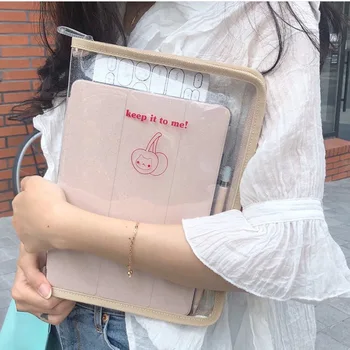 Korėjos Ins, Skaidrios PVC Planšetinio Nešiojamojo kompiuterio Įdėklas Maišelį, skirtą 