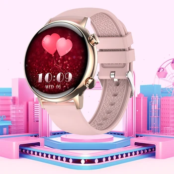 LIGE 2023 Naujas Smart Watch Moterys, Ponios Smartwatch I68 Vandeniui AMOLED HD Ekranas, Laikrodžiai Mergina Laikrodis Rožinė Elektroninių Žiūrėti