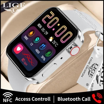 LIGE 2023 Smart Watch Vyrų Serija 8 PK HW8 Max Smartwatch Moterų NFC VS X8 IWO Už Xiaomi 