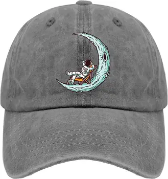 Madinga skrybėlė Mėnulis skrybėlę Mėnulio Tėtis skrybėlę Derliaus Beisbolo Kepurės, Dovanos Sūnus,Golfo Kepurės Tinka Vasaros Atsitiktinis