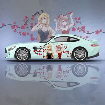 Mano Suknelė-Up Numylėtinis Automobilių Kėbulo Lipdukų Anime Itasha Automobilio Pusėje Lipdukas Lipdukas Automobilių Kėbulo Lipdukas Automobilių Kėbulo Apdailos Lipdukai