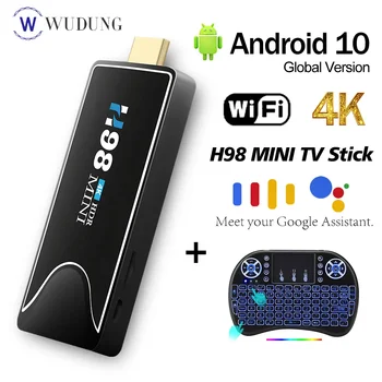 MINI 4K 3D HD Wireless TV Stick Allwinner H313 2GB, 16GB Android 10 