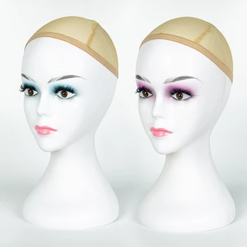 Moterų Manekeno Galva Su Makiažas Ekranas Skrybėlės Reikmenys, Perukai Galvos Stovėti Priėmimo Perukai, Plaukų Kirpimo Mokymo Plikas Modelis Stendas