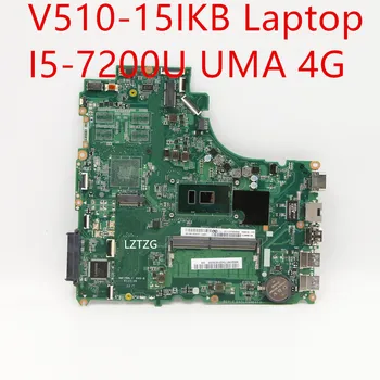 Motininė plokštė Lenovo V510-15IKB Nešiojamas Mainboard I5-7200U UMA 4G 5B20M31734